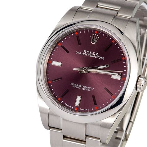 rolex red grape 31mm|rolex oyster perpetual 39 114300.